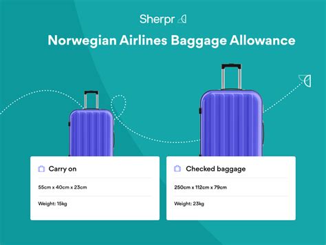 norwegian air overhead cabin bag allowance